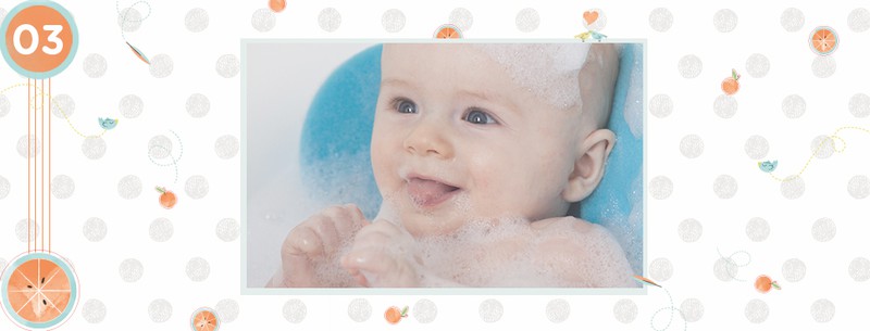 Healthy formula for the bath of the little ones!