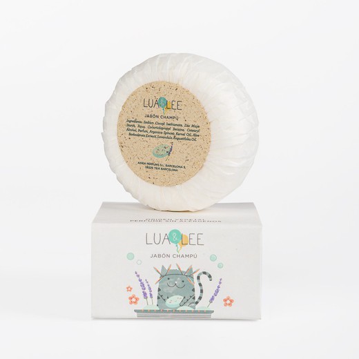 Jabon Champú sólido Lua & Lee (caja de cartón) para niños