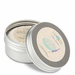 Savon shampoing solide Lua & Lee (présentation en canette d'aluminium)