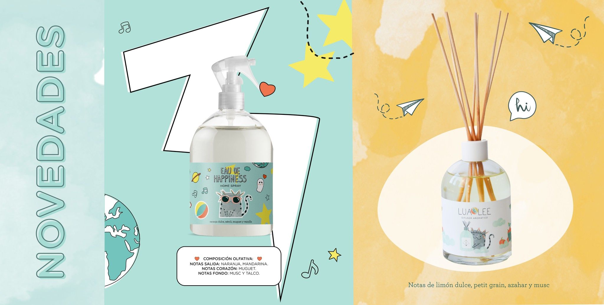 Ultime nuove colonie e cosmetici per bambini